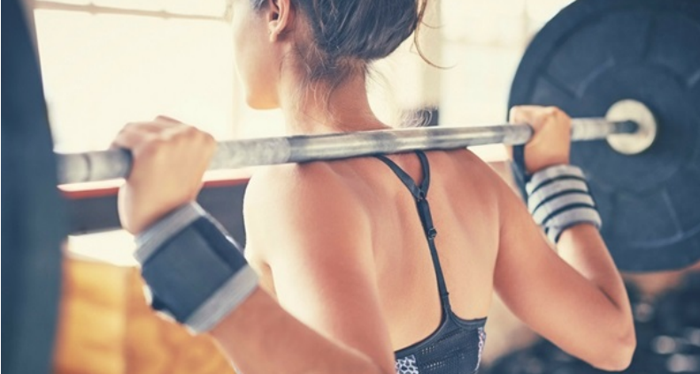 woman lifting